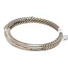 Image 8 : David Yurman Sterling Silver Labyrinth Single-Loop Bracelet
