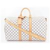Image 2 : LOUIS VUITTON Damier Azur Keepall Bandouliere 45 Duffel