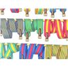 Image 2 : Authentic HERMES Belt Design Blue 100% Silk Pocket Square