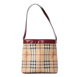 Burberry Plaid Check Shoulder Bag