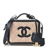 Image 1 : Chanel Quilted Caviar Vanity Case