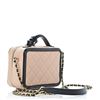 Image 2 : Chanel Quilted Caviar Vanity Case