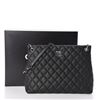 Image 8 : Chanel Quilted Caviar Large Shopping Tote