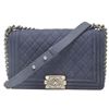 Image 1 : CHANEL Caviar Leather Shoulder Bag