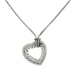 David Yurman Diamond Sterling Silver Necklace