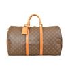 Image 1 : Louis Vuitton Monogram Keepall 50 Duffel Bag