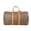 Image 2 : Louis Vuitton Monogram Keepall 50 Duffel Bag