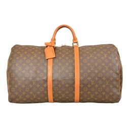 Louis Vuitton Monogram Keepall 60 Duffel Bag