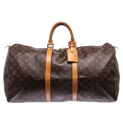 Louis Vuitton Monogram Keeall 55 Duffel bag