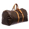 Image 2 : Louis Vuitton Monogram Keeall 55 Duffel bag