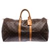 Image 8 : Louis Vuitton Monogram Keeall 55 Duffel bag