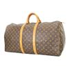 Image 1 : Louis Vuitton Monogram Keepall 55 Duffel Bag