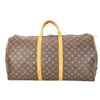 Image 2 : Louis Vuitton Monogram Keepall 55 Duffel Bag