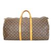 Image 3 : Louis Vuitton Monogram Keepall 55 Duffel Bag