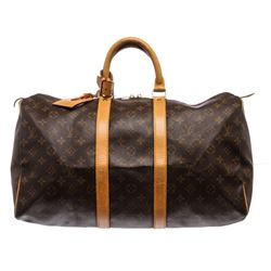 Louis Vuitton Monogram Keepall 45 Duffel Bag