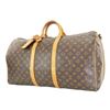 Image 1 : Louis Vuitton Monogram Keepall 55 Bandouliere Duffel Bag