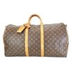 Image 2 : Louis Vuitton Monogram Keepall 55 Bandouliere Duffel Bag