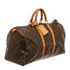 Image 2 : Louis Vuitton Monogram Keepall 50 Duffel Bag