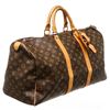 Image 2 : Louis Vuitton Monogram Keepall 50 Duffel Bag