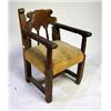 Image 1 : A BAROQUE WALNUT ARMCHAIRProbably Itali