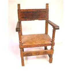 A PAIR OF BAROQUE STYLE CARVED WALNUT L