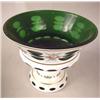 Image 2 : A PAIR OF PAINT-DECORATED ENAMEL-CUT-EM