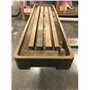 Image 2 : 35" x 7 1/4" T-SLOT TABLE