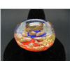 Image 1 : Colorful Glass Ring, Size 8