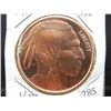 Image 1 : Copper Round .999 Indian Head