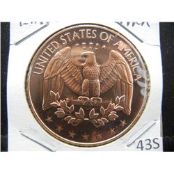 Copper Round .999 Eagle