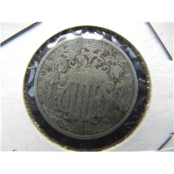 1867 Shield Nickel