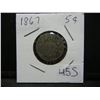 Image 3 : 1867 Shield Nickel
