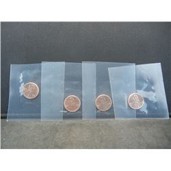 (4) 2018 D Memorial Cents