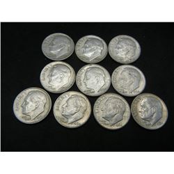 (10) Silver Dimes