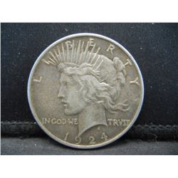 1924 Peace Dollar