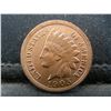 Image 1 : 1905 RED BU INDIAN, (RIBBON, 4 DIAMONDS, BEADS, FULL LIBERTY, DETAILED FEATHERS, ETC)