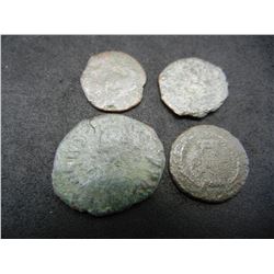 (4) 175-330 AD ANCIENT ROMAN COINS