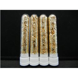 (4) Vials of Leaf Flakes