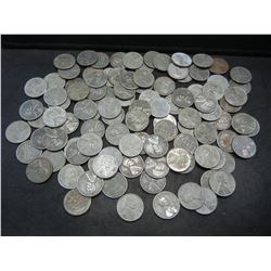 (100) STEEL WARTIME PENNIES