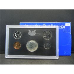 1970 United States 5 Coin Proof Sets With Original Gov't Packaging.