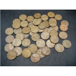 Lotl of 50 1929 Lincoln Cents.