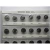 Image 9 : 1946-1980 Uncirculated Roosevelt Dime 90 Coin Set, Including Proof Issues.