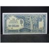 Image 1 : World War II Japanese 10 Dollars Malaya Occupation Note.