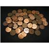 Image 1 : Lot of 50 Canadian Copper Cents Dated Before 1997.