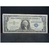 Image 1 : 1957 $1 Star Note Blue Seal Silver Certificate.  Serial # *52049249C