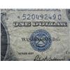 Image 2 : 1957 $1 Star Note Blue Seal Silver Certificate.  Serial # *52049249C
