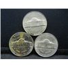 Image 2 : 1943 PDS Uncirculated Silver War Nickels.