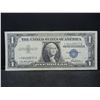 Image 1 : 1957 $1 Star Note Blue Seal Silver Certificate.  Nice Crisp Note.  Serial # *58429937C.