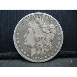 1894-O Semi-Key Date Morgan Silver Dollar.