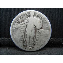 1928-D Standing Liberty Quarter.
